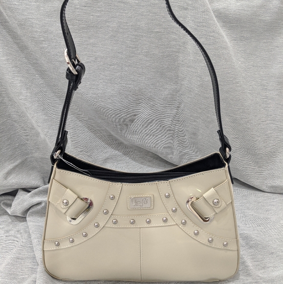NWT Beijo "Celebrity Appeal” handbag Winter White - Picture 2 of 9